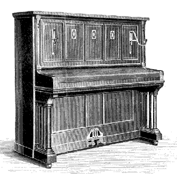 Klavier Ibach – Modell D • verkauft